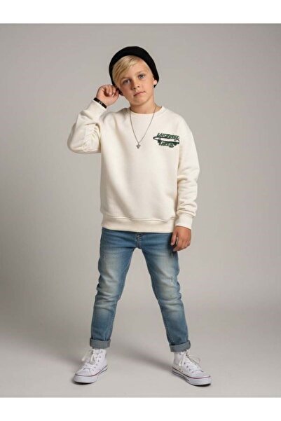 Zekids Φούτερ με στάμπα για αγόρια από βαμβάκι