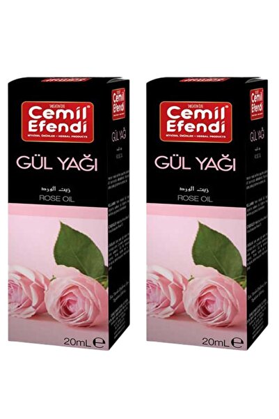 Cemilefendi Gül Yağı 40 ml (2 Adet 20 ml)