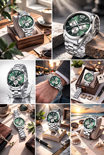 SPOLO Erkek Kol Saati – Çelik Kordon | Şık & Günlük Kullanım