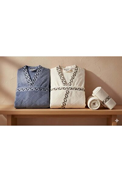 Özdilek Nev Snug Indigo-Cream Family Set