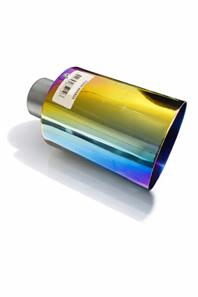 egzoz burada 100lük Egzoz Ucu Bukelamun Kapaklı Çok Renkli 100mm Varex Kafası...