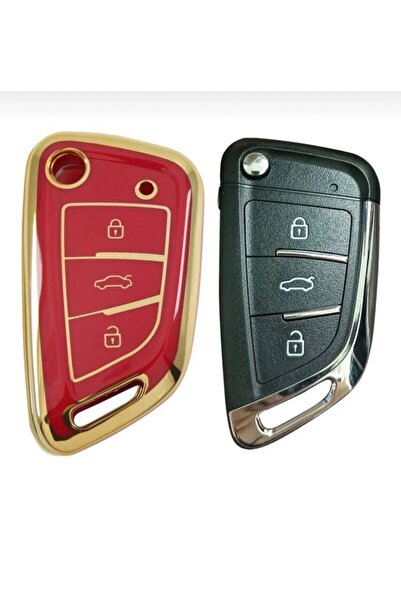 CİHAN GROUP Universal Fem Type Sust. Red Auto Key Remote Control Protection C...