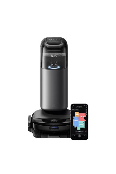eufy Ηλεκτρική σκούπα ρομπότ Omni S1 Pro All-in-One Dock, σφουγγαρίστρα, 8000...