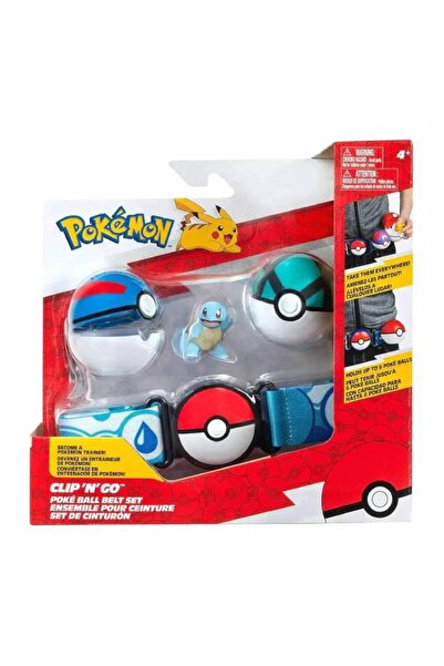 Jazwares Set de centuri Pokemon Clip & Go Curea (95283-13)