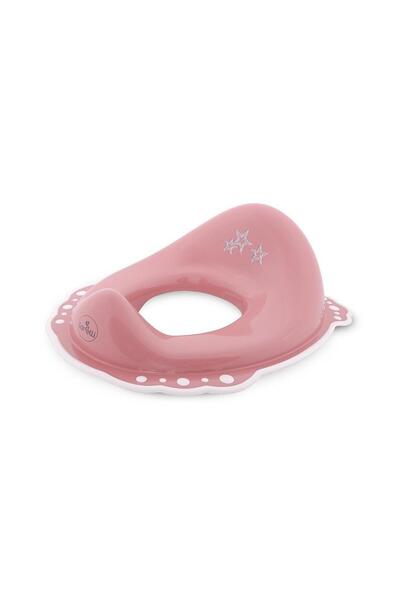 LORELLİ Reductor de capac WC Little Stars roz, max. 30 kg, picioare din silic...