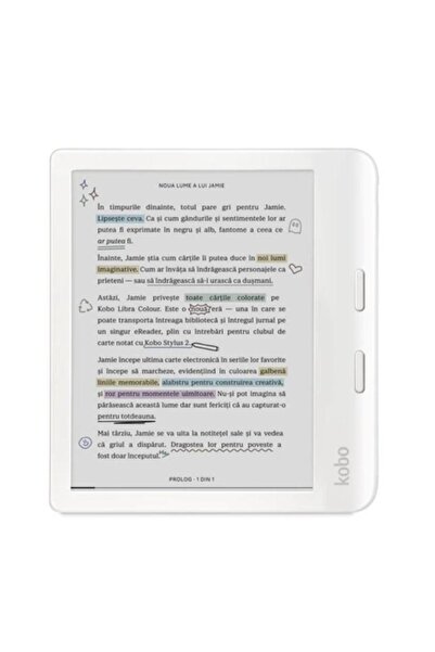 kobo eBook Reader Libra Colour 7" E-Ink Kaleido, 32GB, USB-C, Wi-Fi, IPX8