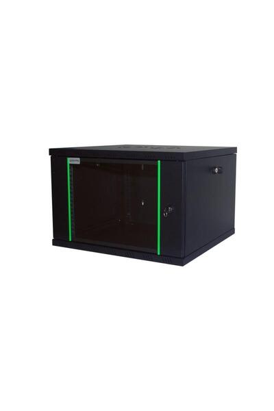 Other Ντουλάπι Rack 19" 6U για τοποθέτηση σε τοίχο DECKRO 600x600 με γυάλινη ...