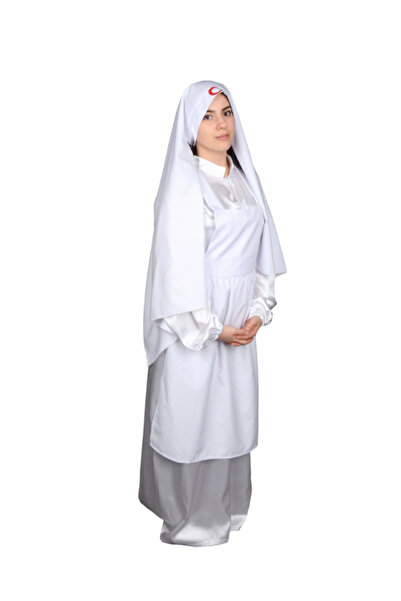 Erlina Çanakkale Savaşı Hemşire Kostümü, Çanakkale Tarihine Özel Hemşire Kıya...