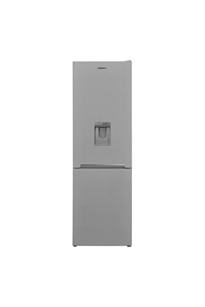 Heinner Fridge Freezer HCNF-V291SWDE++, 294L No Frost, E, 186cm, Silver