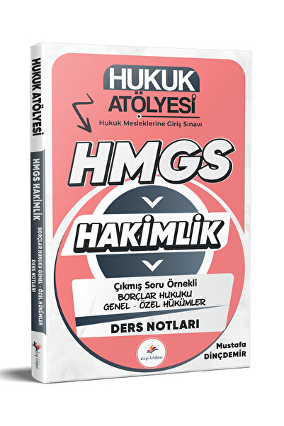 Dizgi Kitap 2026 Hukuk Atölyesi Hakimlik HMGS Borçlar Hukuku Genel Özel Hüküm...