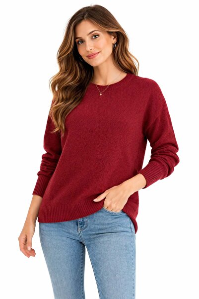 ModaPlaza Women's Crew Neck Sweater 7035