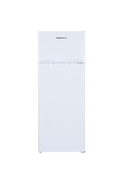 Heinner Double Door Refrigerator HF-H2206E++ 206L LED, 3 Glass Shelves, E, 14...