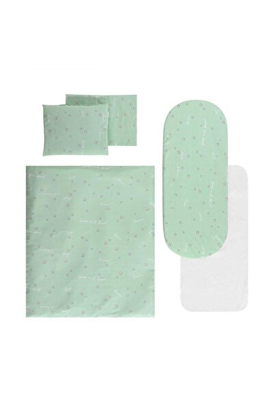 LORELLİ Stroller Bedding Set Sleep & Dream, 7-Piece Universal, Waterproof, Green