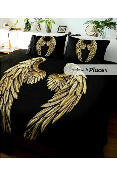 AngelsHome Special Design Brand Double Size King Size Bedding Set 6 Pieces Ra...