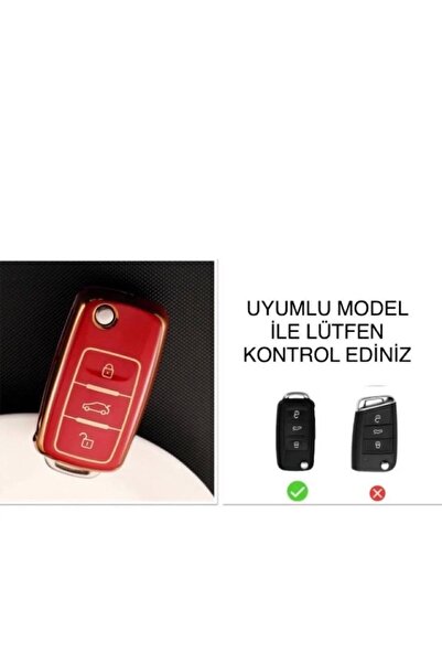CİHAN GROUP For Seat Leon Mk2 Case Ibiza Toledo Luxury Key Protection Case Pl...