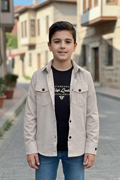 Pina Kids Boy's Snap-On Shirt T-Shirt Top Set