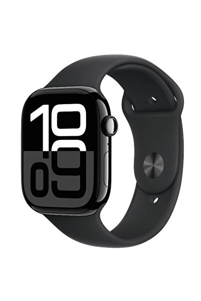 Apple Smartwatch Watch Series 10 GPS+Cellular 46mm Jet Black 64GB Black Sport...