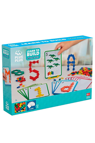 Plus Plus Învață să construiești ABC-ul și 123 - (3909)