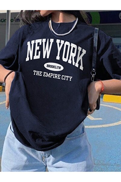 PENTHİLUS Women's Summer Letter Print Off-Shoulder Loose T-Shirt – Daily Casu...