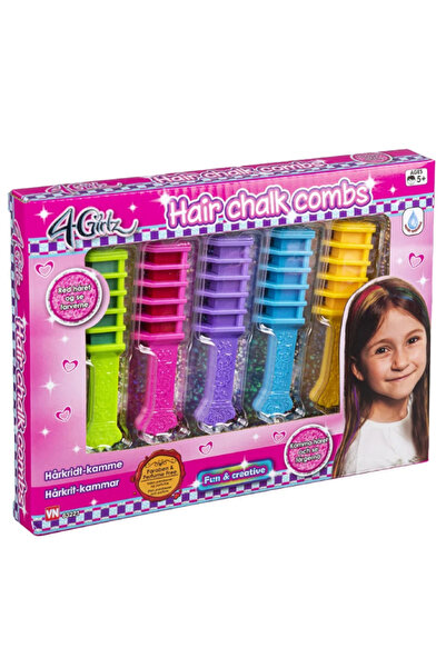 Toys 4-Girlz Κιμωλία Μαλλιών (5 τεμάχια) (63221)