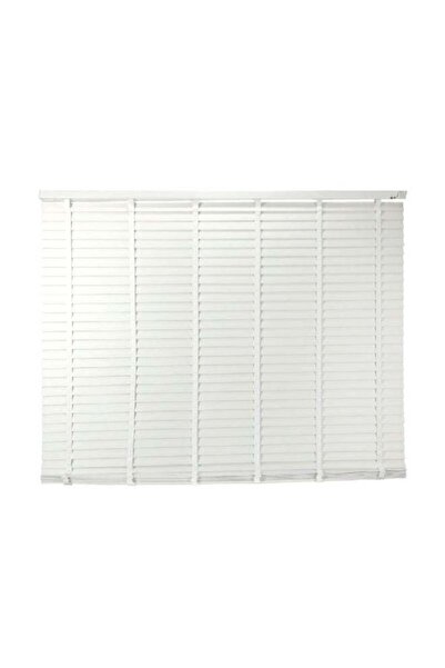 micasa Fauxwood String Control Venetian Blind White 5 x 180 x 180 cm