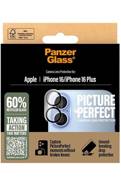 Panzer Glass Protecție de lentilă PanzerGlass pentru iPhone 16/iPhone 16 Plus...