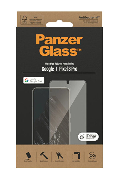 Panzer Glass Protector de ecran PanzerGlass pentru Google Pixel 8 Pro, cu ung...
