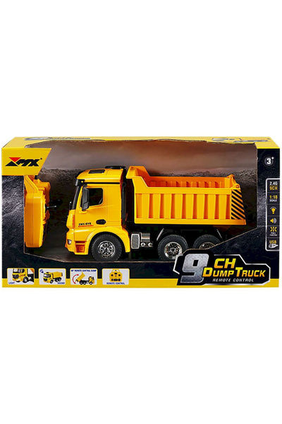 Construction MX R/C Constructions Самосвал R/C 1:18 2,4GHz 3,7V Li-Ion 9 кана...