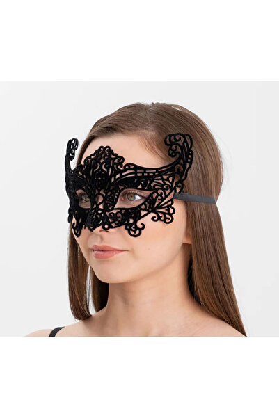 Partimarka Lace Ball Mask Black
