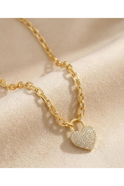 HANMADE Luxury Gold Love Necklace