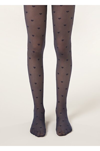 Calzedonia Fiyonklu İnce Kız Çocuk Külotlu Çorap