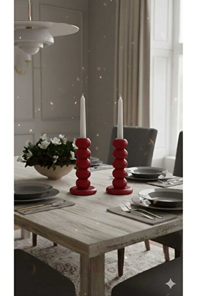 Rivon Desing BUBBLE 2'li tasarım mumluk