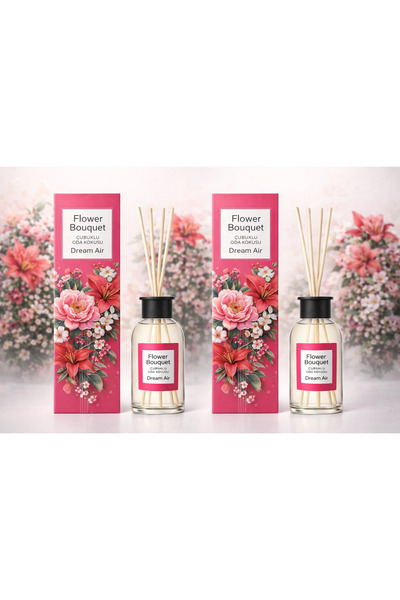 RGL Flower Bouquet Dream Air Çubuklu Oda Kokusu – İkili Set