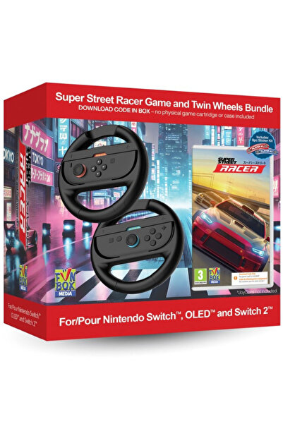 Lion Castle Super Street Racer (Code in a Box) cu pachet de volane duble - Ni...