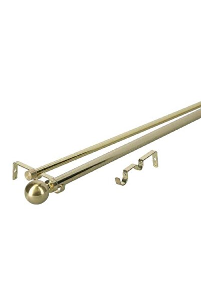 micasa Finely Crafted Classic Stylish Extendable Ball Curtain Rod Pewter 210-...