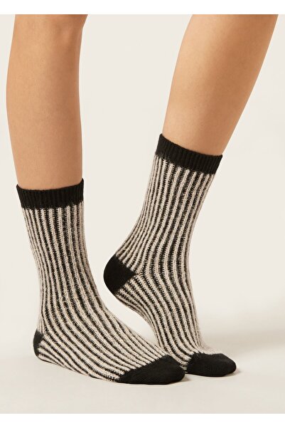 Calzedonia Silvery Cashmere Blend Socks