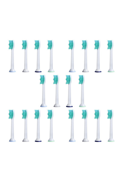 Pebadent Set 20 rezerve periuta de dinti electrica compatibile cu Philips Son...