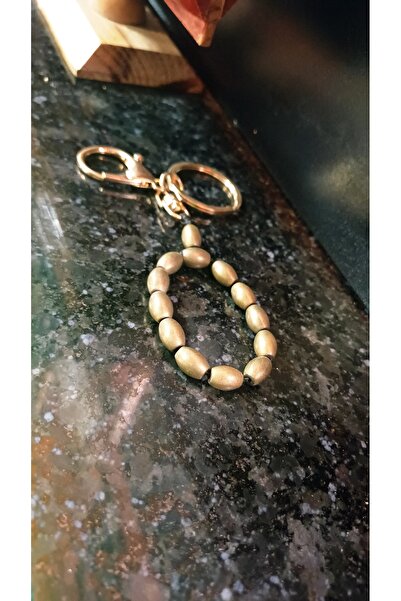 arzela Natural Stone Keychain Hematite Keychain, Women's Day, Gift Option