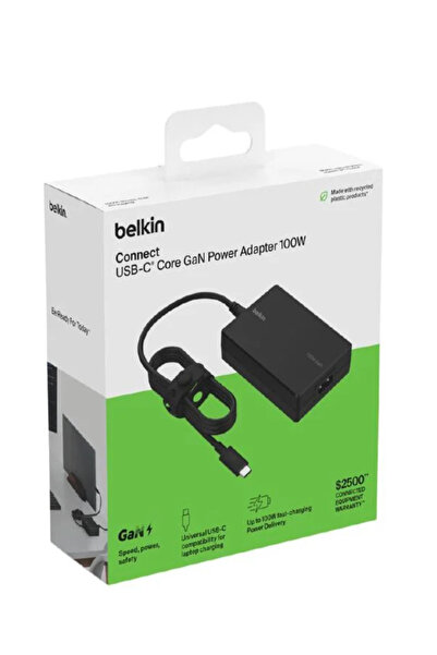 Belkin Adaptor de alimentare USB-C Core Gan 100W cu priză UE