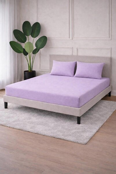 Koi Home Elastic Fitted Sheet Set - Fitted Sheet - Pillowcase Set - Single/Do...