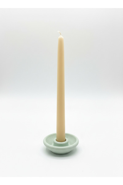 COLORMATE Oval Tip Modern Şamdanlık | Minimal İnce Mumluk