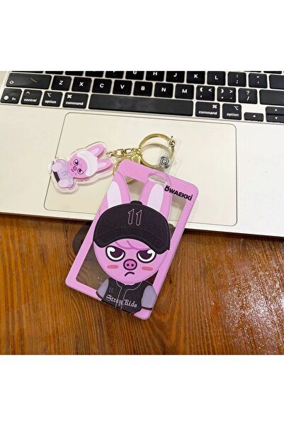 Kpop Dünyasi STRAY KIDS Changbin «DWaekki» Жорсткий чохол для карток/брелок