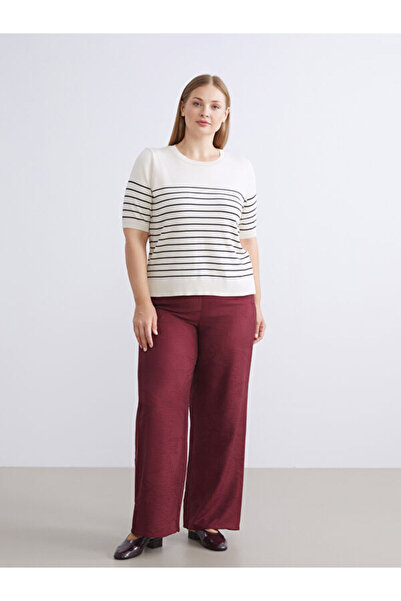 LC Waikiki Embroidered Women's Pants with Waist Cord from Uzg Store for Style...