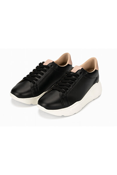 Steve Madden Black Genuine Leather sneakers