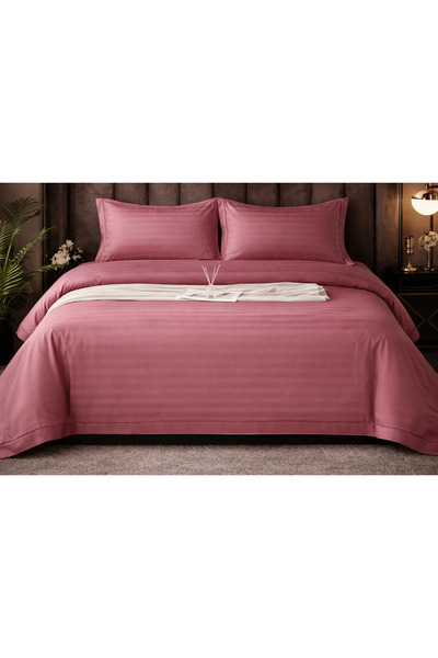 Casa Pucioasa Damask Bed Linen 4 Pieces 160x200/180x200, Elastic,