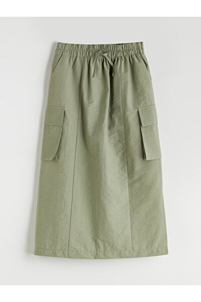 LC Waikiki UZG STORE'dan Stil Sahiplerine Beli Kordonlu Kız Çocuk Kargo Etek