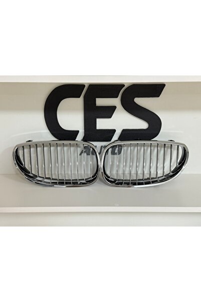 CESAUTO BMW 5 SERİSİ E60 (2003-2010) KROM PANJUR TAKIMI BÖBREK SETİ SIFIR KAM...