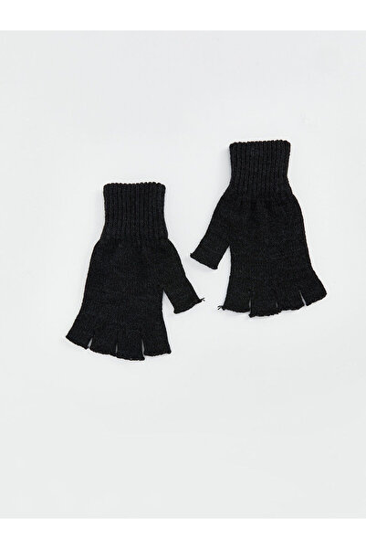 LC Waikiki Lcw Accessories Anthracite Knitwear Plain Men's Gloves with Nevavm...