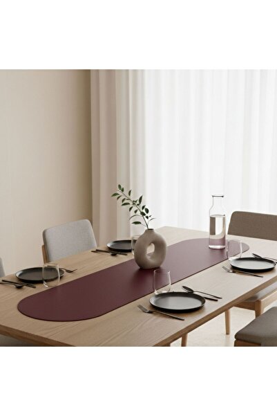 Grand Fine Art 1 Piece Leather Runner-40X140 Cm-Leather Table Cloth