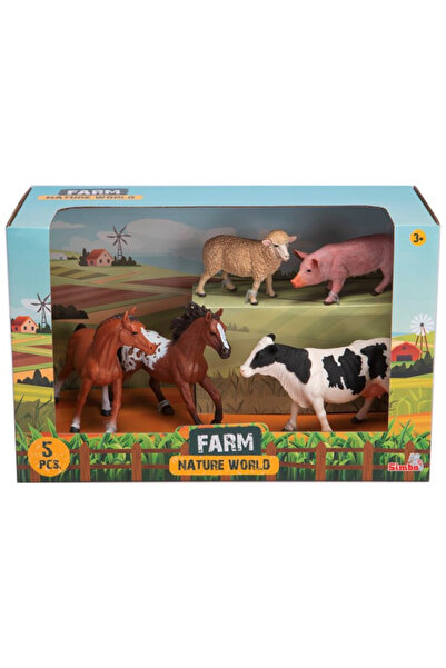 Simba Set Animale de Fermă Nature World (104343102)